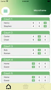Microframe Tennis screenshot 3
