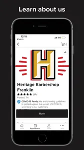 Heritage Barbershop screenshot 1