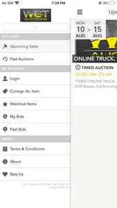 WCT AUCTIONS screenshot 3