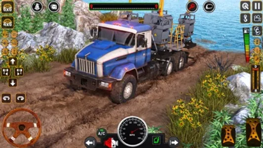 Offroad Mud Truck Driving game screenshot 1