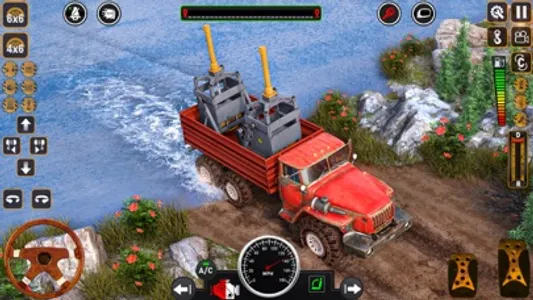 Offroad Mud Truck Driving game screenshot 2