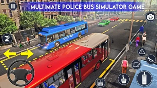 Police Bus Simulator Game 2023 screenshot 2