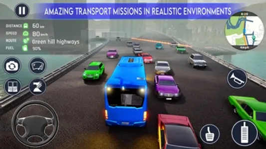 Police Bus Simulator Game 2023 screenshot 3