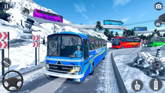 Police Bus Simulator Game 2023 screenshot 7