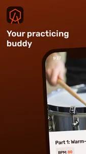 Drum Coach - daily practice screenshot 0