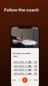 Drum Coach - daily practice screenshot 4