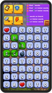 WordGasm Word Search Puzzle screenshot 1