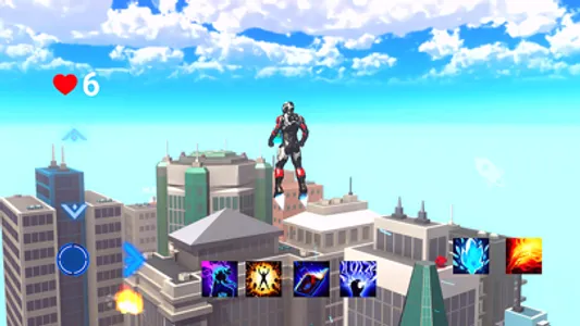 Iron Flying Hero Jet Man power screenshot 1