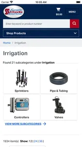 Sprinkler Supply Company App screenshot 1