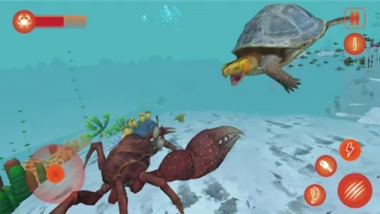 Underwater King Crab Simulator screenshot 0