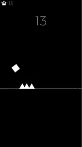 Black & White: Geometry Dash screenshot 0