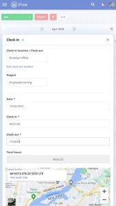 iFlow Clocking screenshot 1