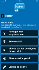 Alertes UQAM screenshot 6