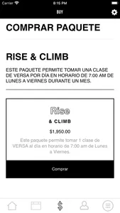 VERTICAL CLIMB FITNESS screenshot 2