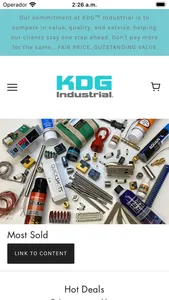 KDG Industrial screenshot 1