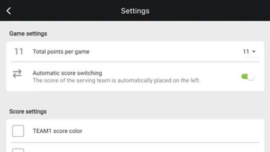 Simple Pickleball Scoreboard screenshot 3