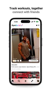 GymSocial - Social Fitness screenshot 0