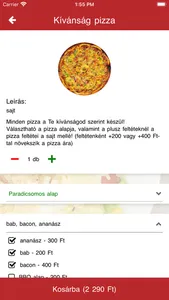 Oázis Hamburger és Pizza screenshot 2