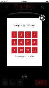 MovieHouse Hellerup screenshot 2