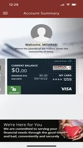 Tappan CU Cards screenshot 1