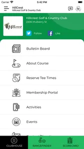 HillCrest Golf and CC screenshot 0