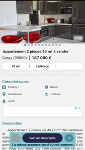 Surfyn - Annonces immobilières screenshot 1