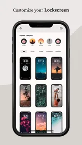 Lock Screen Widget & Wallpaper screenshot 5