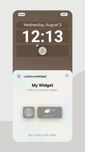 Lock Screen Widget & Wallpaper screenshot 7