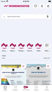 Womennovators screenshot 0