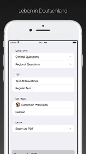 Leben in Deutschland Test screenshot 1