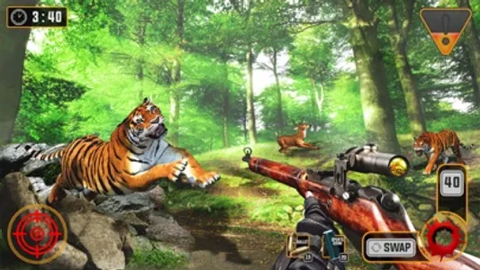 Wild Animal Hunting Clash Sim screenshot 2