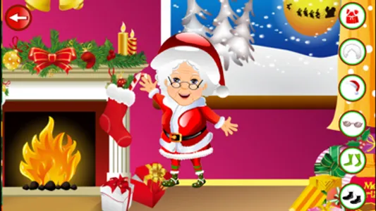 Christmas Game DressUp Girl HD screenshot 5