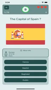 Flaggo: Flags and Capitals screenshot 4