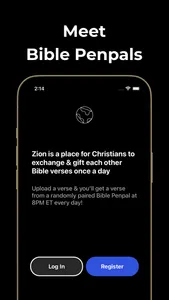 Zion - Bible Penpal screenshot 0