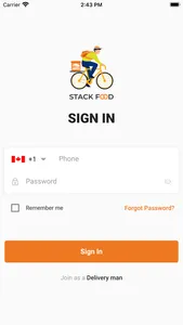 StackFood Delivery screenshot 0
