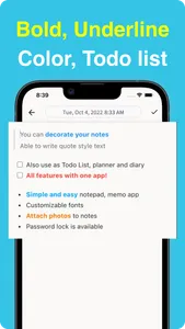 Sticky notes - notebook, memo screenshot 2