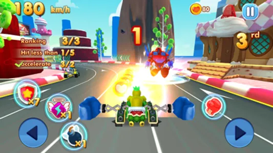 Race Yo Kai Car game screenshot 2