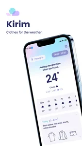 Kirim - Clothes for weather screenshot 0