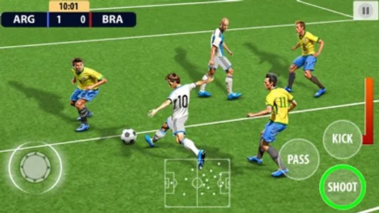 Soccer Hero: Pro Football Game screenshot 1