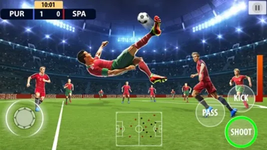 Soccer Hero: Pro Football Game screenshot 2