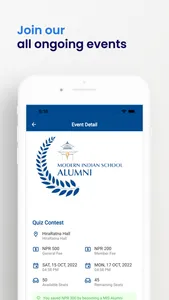 MIS Alumni screenshot 2