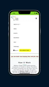 Watamu Padel screenshot 2