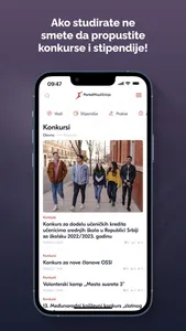 Portal Mladi Srbije screenshot 3