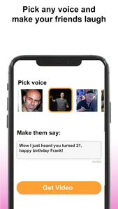 Parrot: Celebrity Voice AI screenshot 2