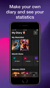 Clap - Movie Diary screenshot 0