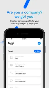 Taggi - Smarter networking screenshot 2