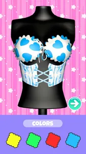 Bikini DIY: Bra Bikini Games screenshot 5