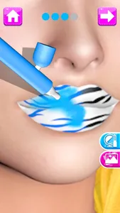 Lip Art 3D Beauty Makeup Games screenshot 0