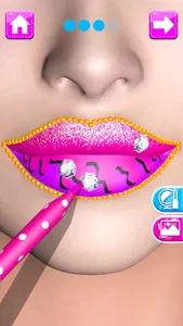 Lip Art 3D Beauty Makeup Games screenshot 1