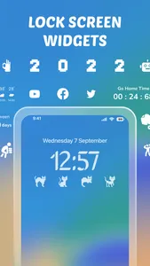 DIY Widgets: Color Lock Screen screenshot 0